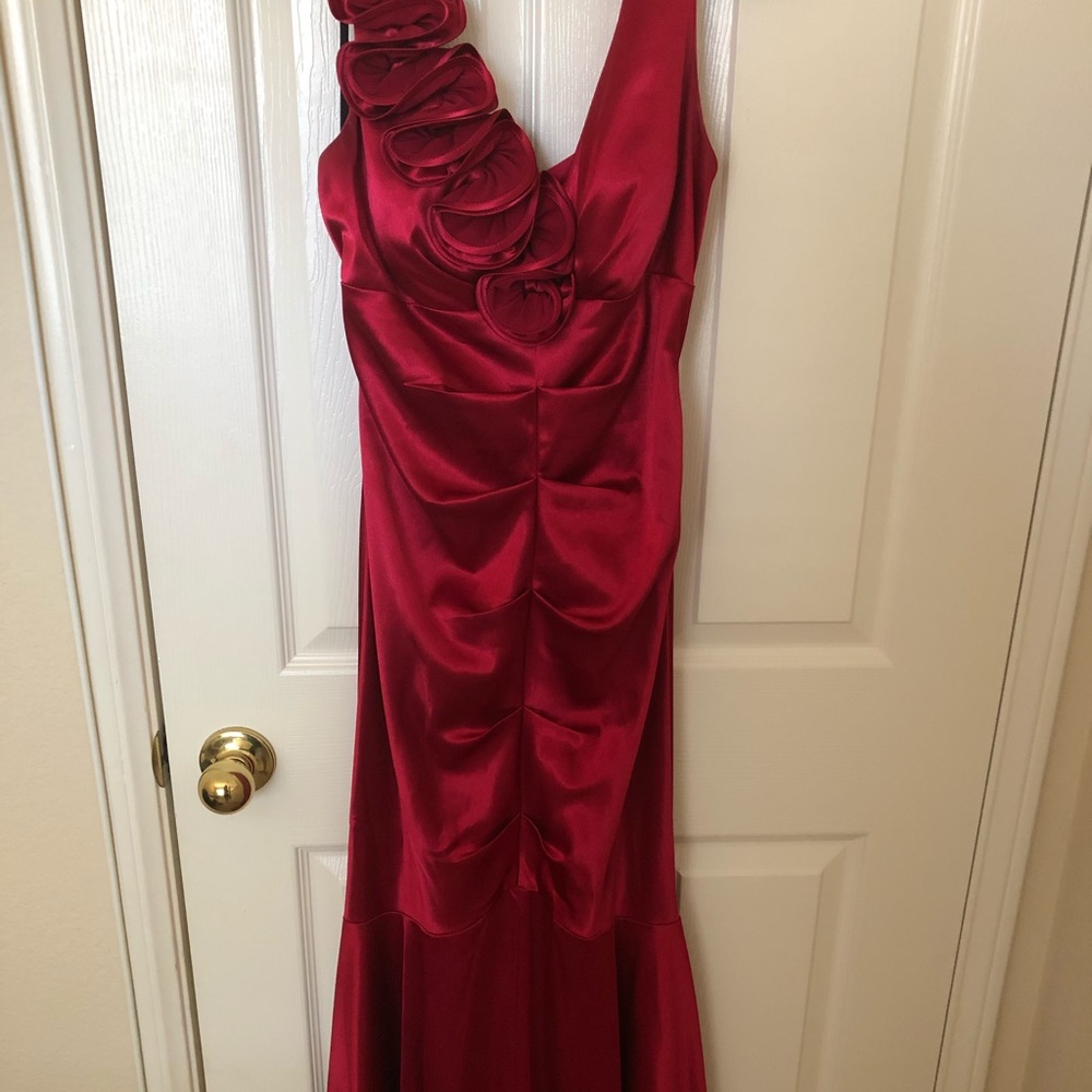 Red Mermaid Dress